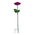 thumbnail image 1 of CarpNettore Flower Bird Feeder 25 inch Hummingbird Feeder for Outdoor Courtyard Backyard Purple, 1 of 9