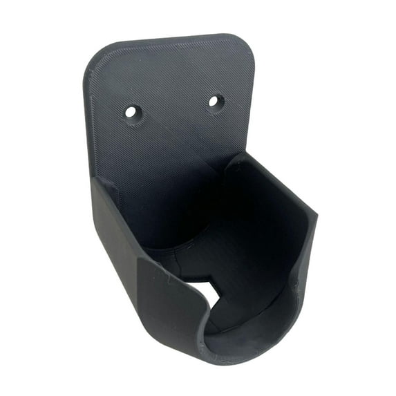 CarpNettore Garden Hose Head Holder Garden Hose Sprayer Hanger Wall Mount Convenient Universal Strong Nozzle Organizer for Courtyard Farm Black