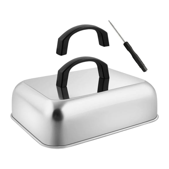 CarpNettore Griddle Basting Cover with Lid, Cheese Melting Dome Suitable for Various Cooking S