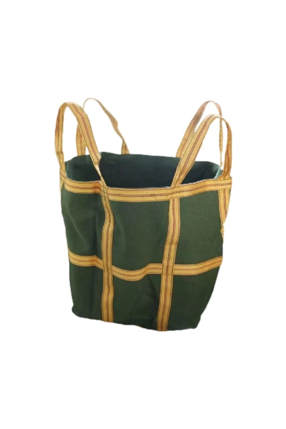 Heavy Objects Lift Net Canvas Bag Heavy Duty Wear-resistant Lifting Sack Storage 50cmx50cmx50cm