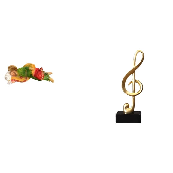 CarpNettore Joseph Statue Sleeping Joseph Figurine Resin Ornament Religious Sculpture Creative Desktop Decoration Suitable for Gift Giving Home Office Garden