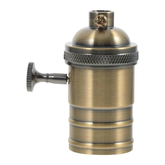 CarpNettore Lamp Socket Replacement Light Socket Multifunction Retro Replacement with Switch