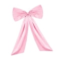 thumbnail image 1 of CarpNettore Large Bow Decor Hanging Ribbon Tie Bow Giant Ribbon Tie Extra Large Satin Ribbon pink, 1 of 8