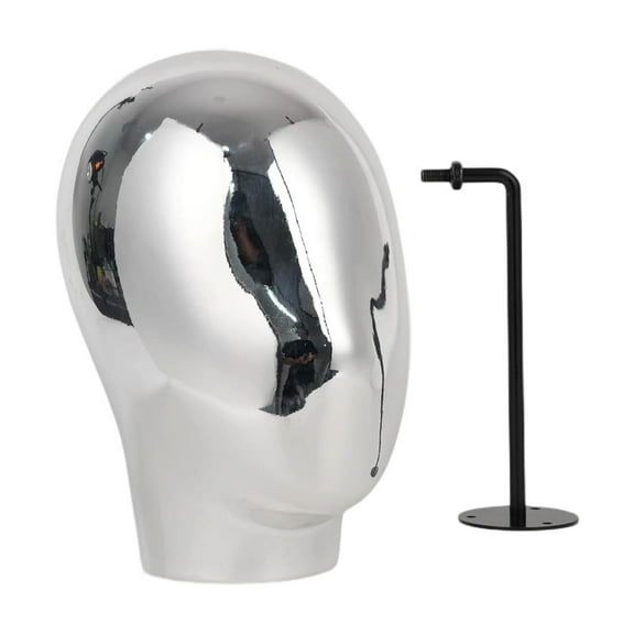 CarpNettore Mannequin Head Hair Styling Wigs Head Display Holder Wall Mount Hanger Versatile