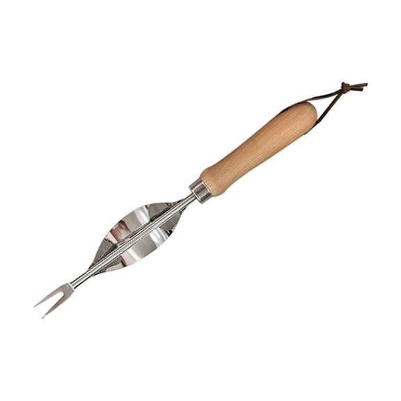 CarpNettore Manual Weeder with Handle Stainless Steel Multipurpose Portable Weed Remover for