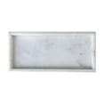thumbnail image 1 of CarpNettore Marble Serving Tray Lotion Cosmetics Jewelry Organizer Rectangular Cosmetic Tray White A, 1 of 7