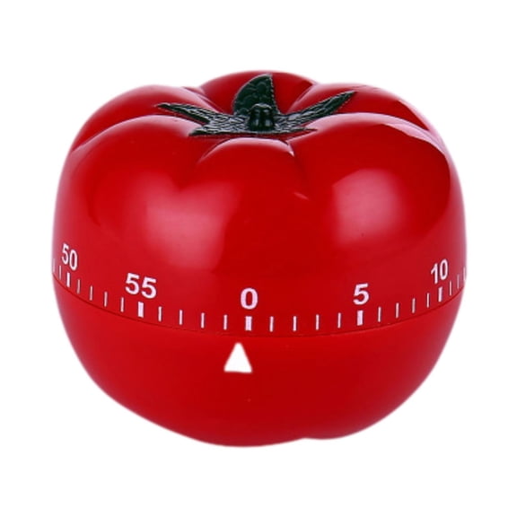CarpNettore Mechanical Kitchen Cooking Timer Kitchen Tool Cute Tomato 60 Minutes Lightweight