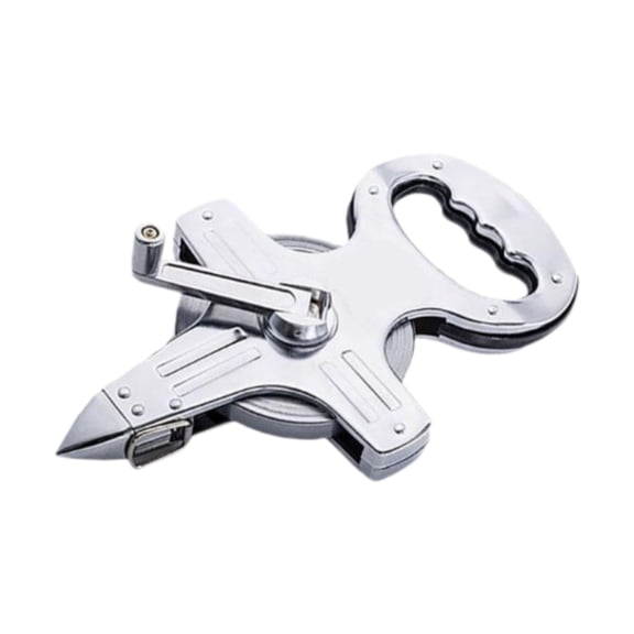 CarpNettore Metal Frame Tape Measure Measuring Tool Accurate Tapered Head Portable Easy Read 100m