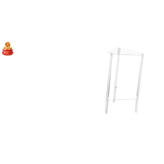 CarpNettore Money Bag Figurine Desktop Sculpture Acrylic Nightstand Treasure Basin Statue Feng Shui Resin Ornament Clear End Table Suitable for Cars Bedrooms