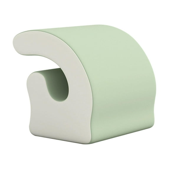 CarpNettore Neck Pillow Removable Washable Cover Soft Cushion for Office School Sleeping Grey Green