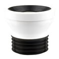thumbnail image 1 of CarpNettore Offset Toilet Flange Shifter Connector Repair Toilet Connection Pipe Replacement Straight Not Remove, 1 of 9