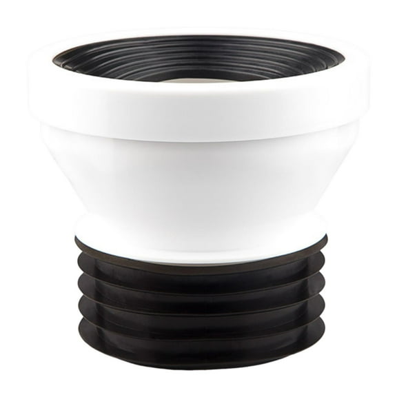 CarpNettore Offset Toilet Flange Shifter Connector Repair Toilet Connection Pipe Replacement Straight Not Remove