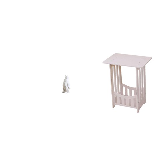 CarpNettore Penguin Resin Animal Figurine Collectable Craft Decorative Ornament for Housewarming Tabletop Bar Bedroom Office with Small Portable Versatile Practical Bedside Corner End Side