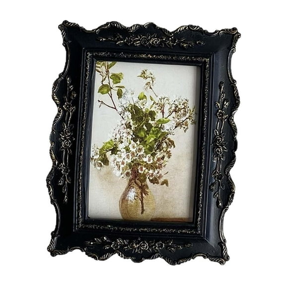 CarpNettore Picture Frame Home Decor Decorative Photo Gallery Craft Retro Design Photo Frame