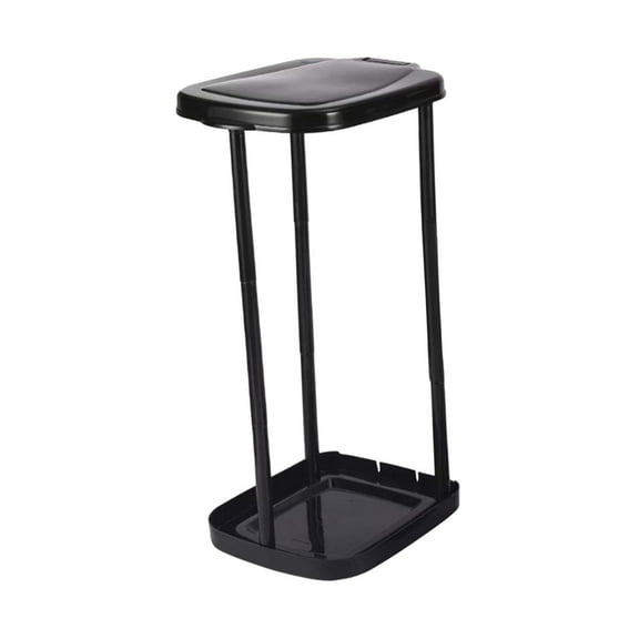 CarpNettore Portable Trash Bag Holder Decor Garbage Bag Holder for Kitchen Leaves Picnic