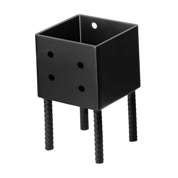 CarpNettore Post Base Anchor Bracket Metal Wet Concrete Heavy Duty Porch Railing Support for