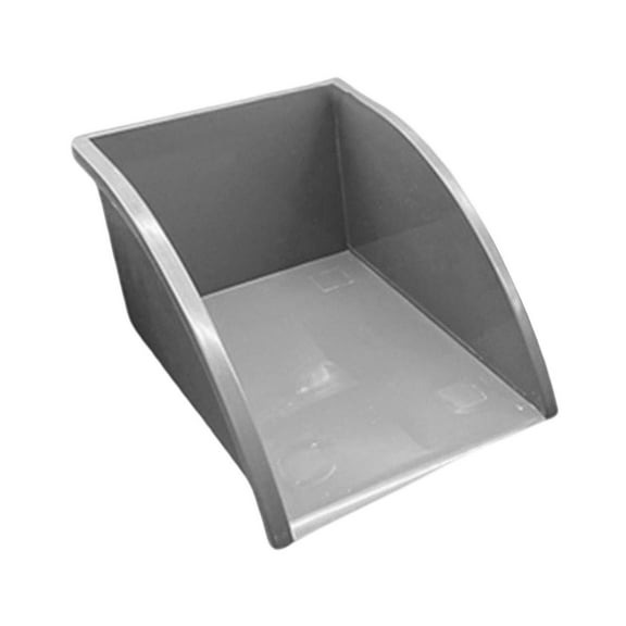 CarpNettore Rainwater Collection System Water Dustpan, Rain Barrel,PVC Gutter Downspout Extension for Lawn Landscape Backyard Accessories Gray