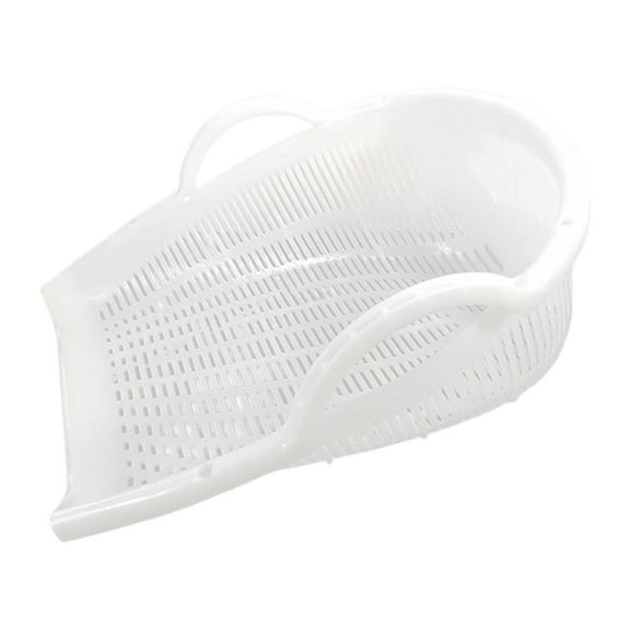 CarpNettore Sand Sieve Garden Sieve Pan Reusable Multipurpose,Hollow Out,Sand Dipper Thicken