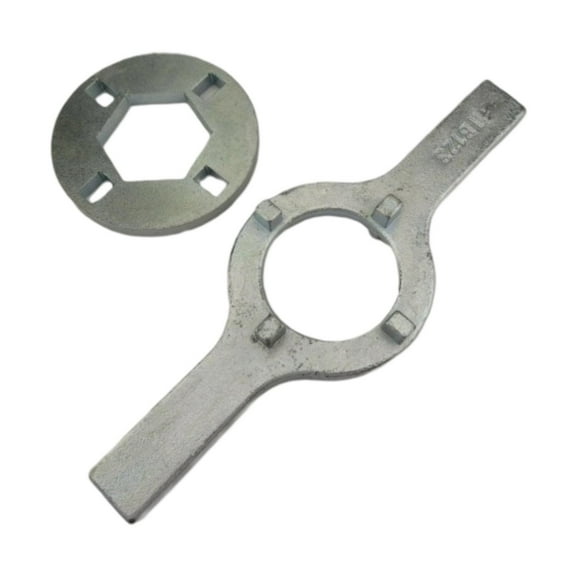 CarpNettore Spanner Wrench for Washer Tub Nut Wrenches 1-11/16" Replacement Home Use Repair