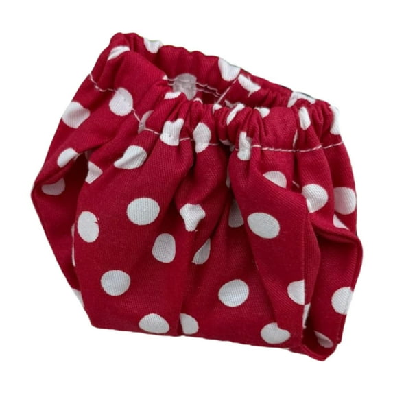 CarpNettore Squirrel Diaper Adjustable Leakproof Highly Absorbent Easy Care Small Pet Diaper red