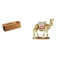 thumbnail image 1 of CarpNettore Tissue Box Holder Camel Figurine Paper Napkin Case Lid Wooden Desktop Retro Resin Material Suitable for Living Room Dining Table Bedroom Office Gift G, 1 of 8