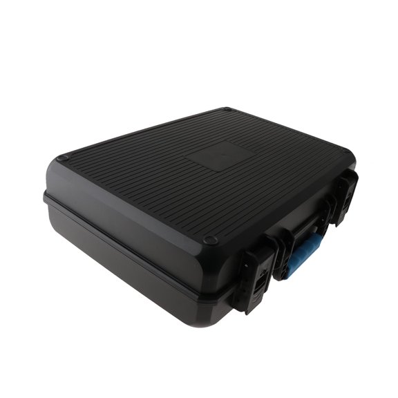 CarpNettore Tool Box Waterproof Carrying Case Dustproof with Foam Interior Multifunctional Protection Hard Case for Equipment Electronics 55x41.5x19cm
