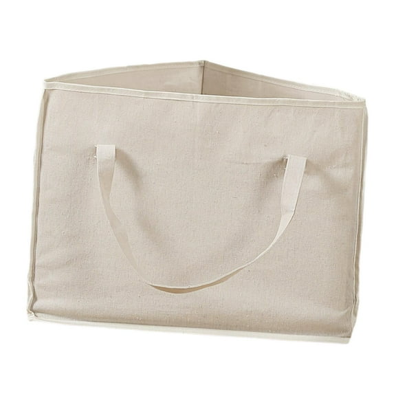 CarpNettore Triangle Hanger Storage Bag Clothes Hanger Organizer Holder,Waterproof,Efficient Beige