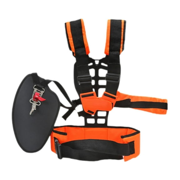 CarpNettore Trimmer Harness Double Shoulder Harness Belt Universal Adjustable Trimmer Strap