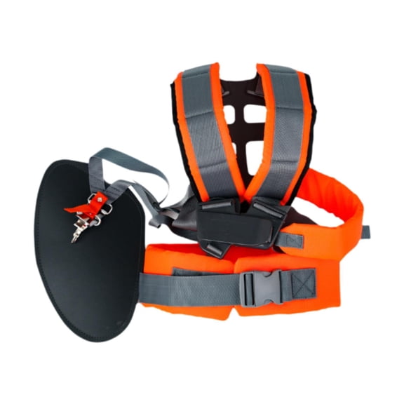 CarpNettore Trimmer Harness Strap Mower Backpack Straps Breathable Easily Connected Strimmer