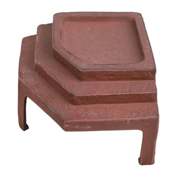 CarpNettore Turtle Basking Platform Ceramic Aquarium Decoration for Frog Terrapin Geckos
