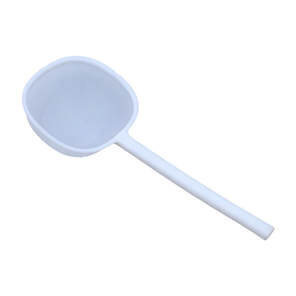 CarpNettore Water Dipper Bath Dipper Practical Versatile Bath Ladle Bathroom Long Handle White