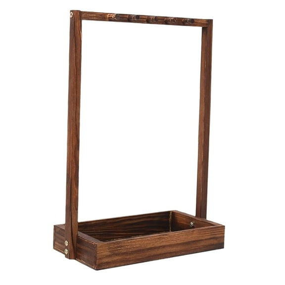 CarpNettore Wind Chime Stand Calligraphy Brush Pen Holder for Dinner Table Home Tabletop