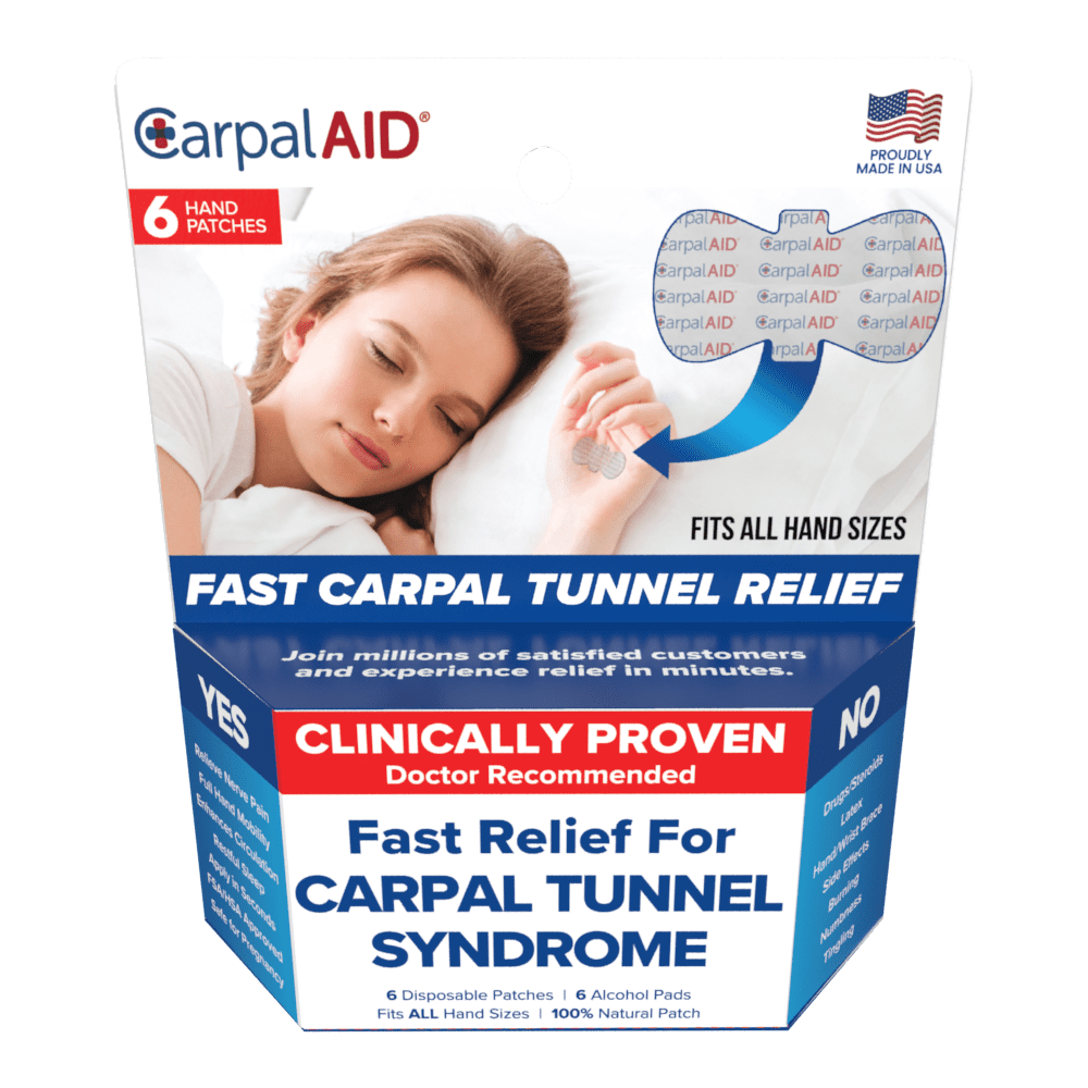 Carpal AID Quick Relief from Carpal Tunnel Syndrome, One Size