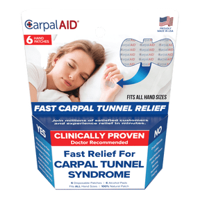 Carpal AID Quick Relief from Carpal Tunnel Syndrome, One Size