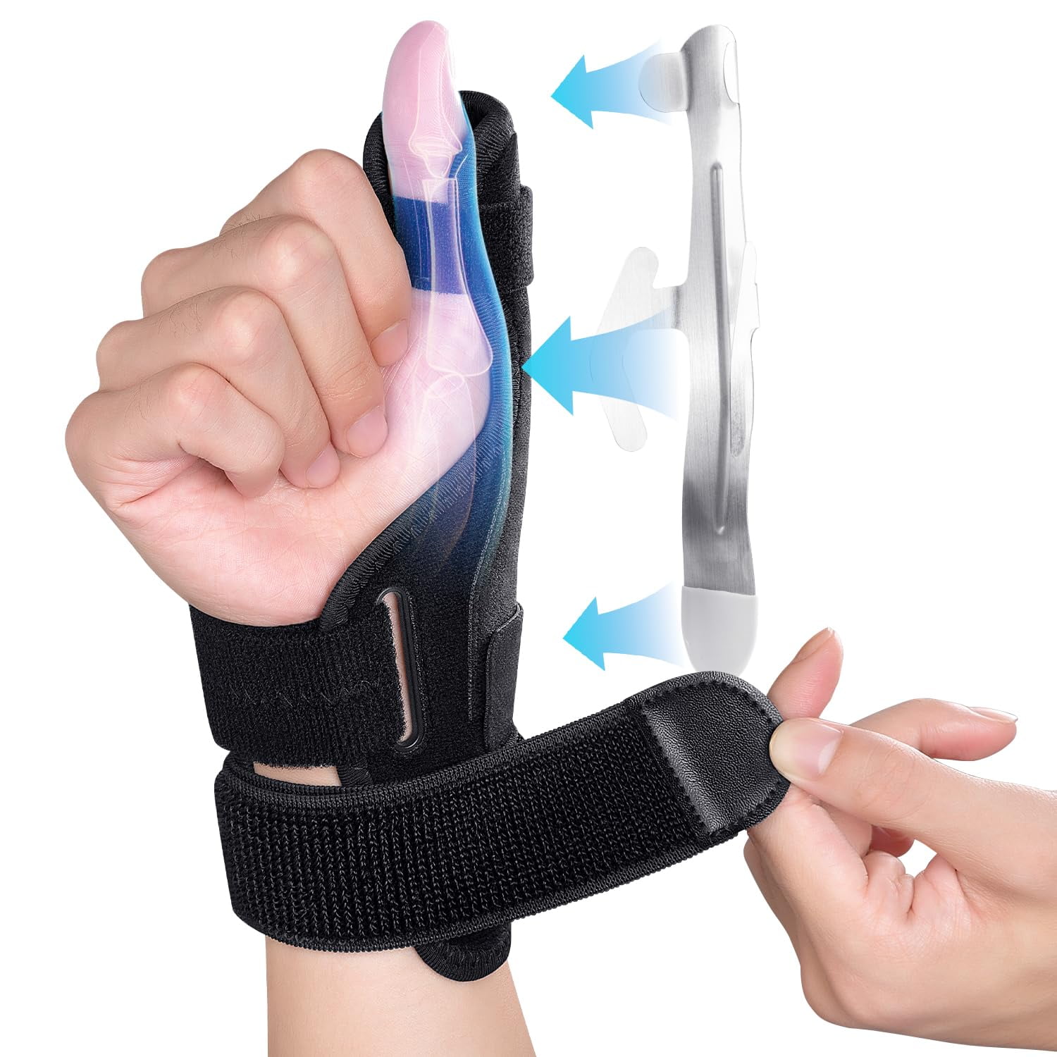 Yiyame Thumb Spica Splint Brace For De Quervain's, Carpal Tunnel, Wrist & Thumb Support