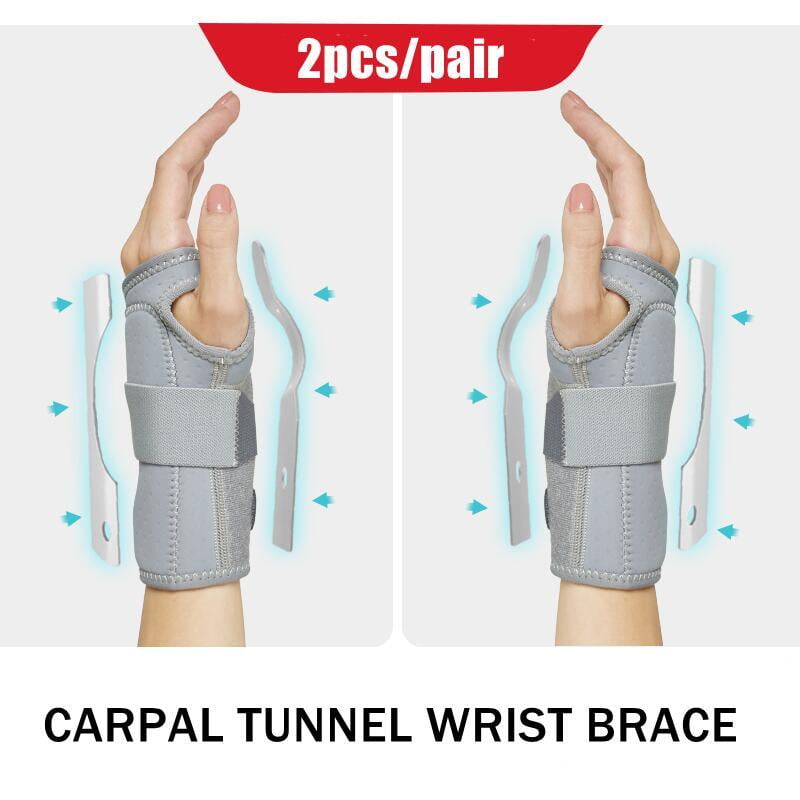 Carpal Tunnel Wrist Brace with Splints Palm Wrist Orthopedic Support