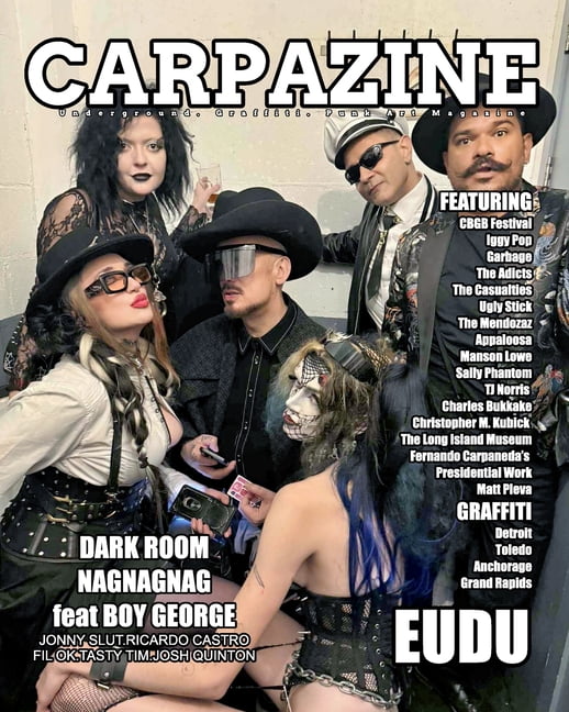 Carpazine Magazine Issue Number 46: underground. Graffiti. Punk Art Magazine, (Paperback)