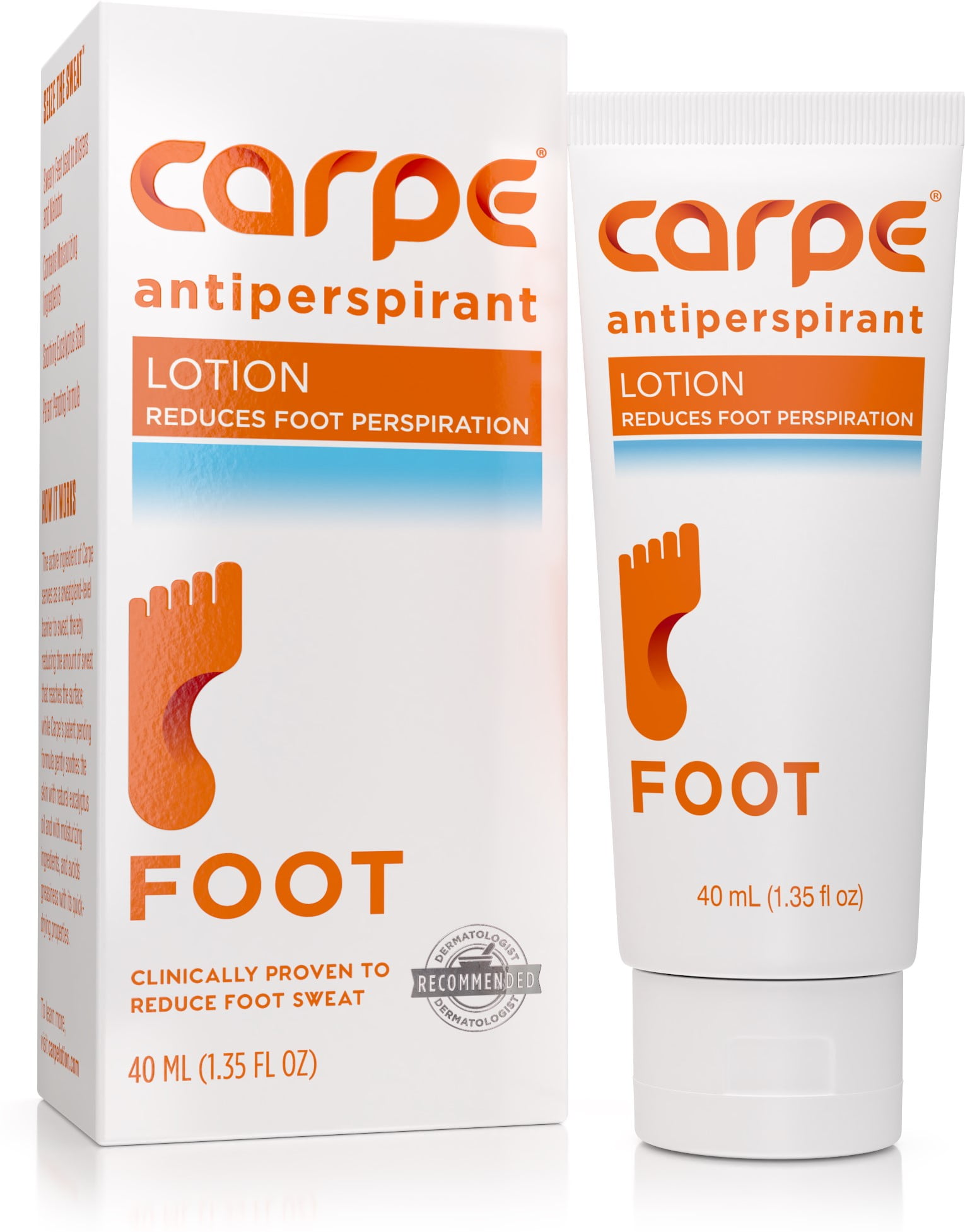 Carpe Antiperspirant Foot Lotion, A Solution
