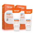Carpe Antiperspirant Hand and Foot Lotion Package Deal (1 Hand and 1 Foot Tube Save 17), Stop