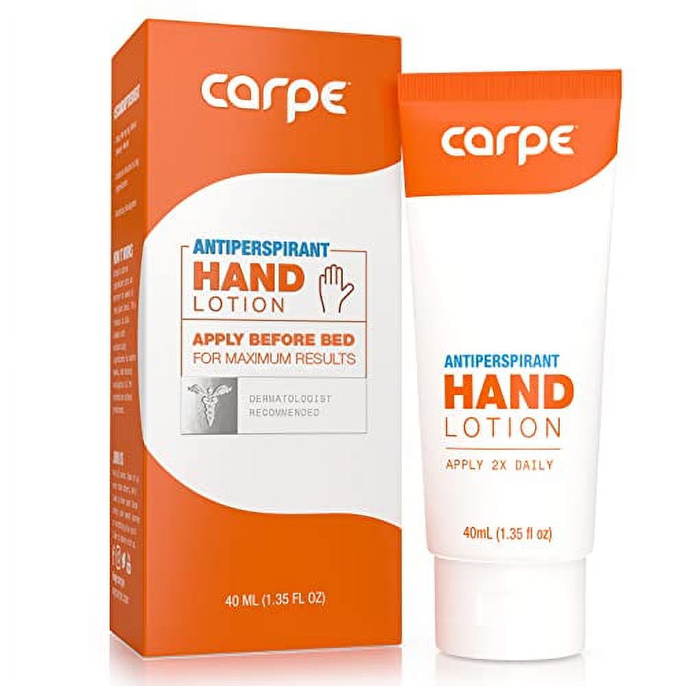 Carpe Antiperspirant Hand Lotion, A non