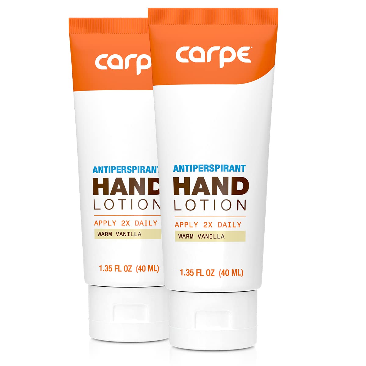 Carpe Antiperspirant Hand Lotion (Pack of 2) A dermatologist