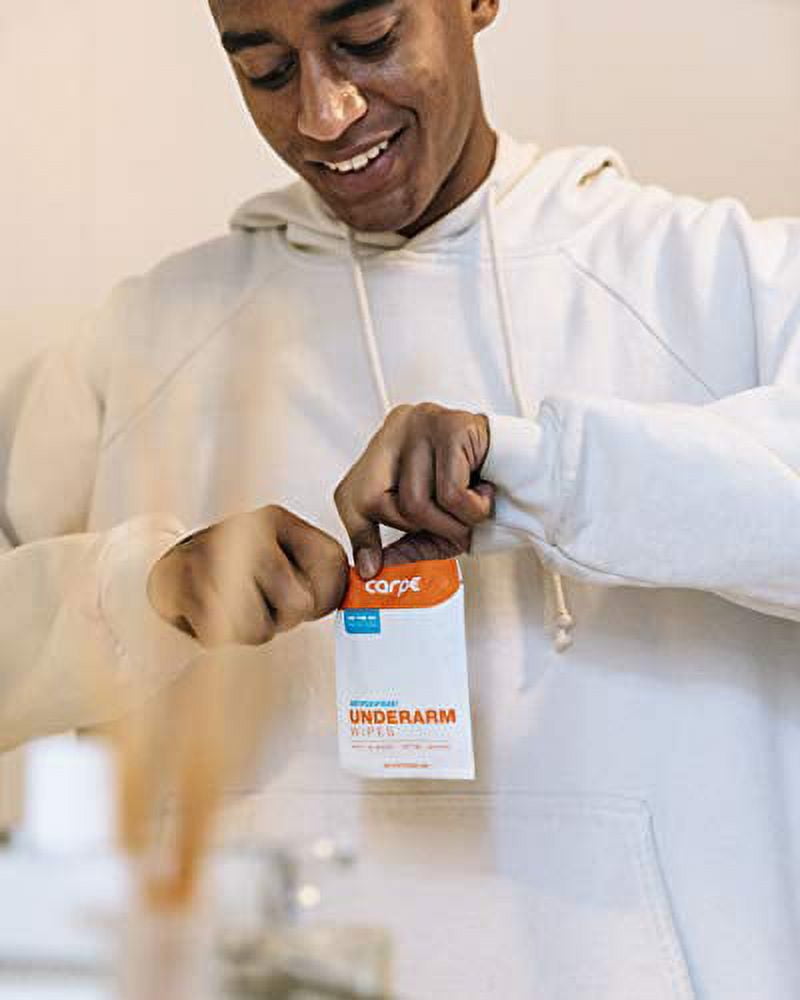 Carpe Antiperspirant Underarm and OnTheGo Wipes Package (1 Underarm