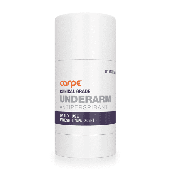 Carpe Clinical Strength Deodorant Antiperspirant, Fresh Linen Scent, 2 oz