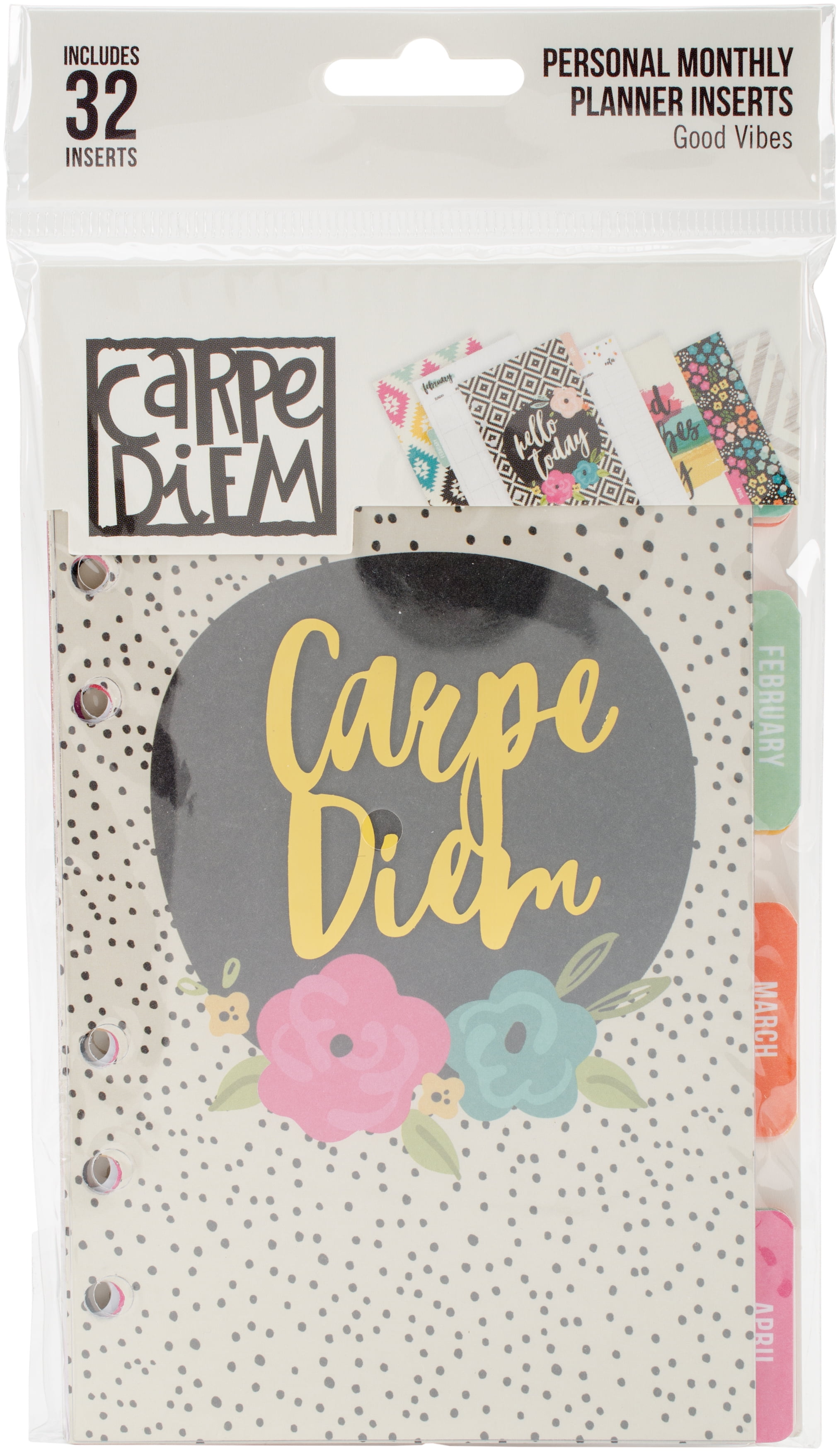 Carpe Diem CD10768 7 x 8.75 in. Spiral 12-Month Undated Weekly Planner,  Budget, 1 - Fry's Food Stores