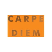 Carpe Diem Inspirational Quotes and Awesome Affirmations for Seizing the Day, Hardcover