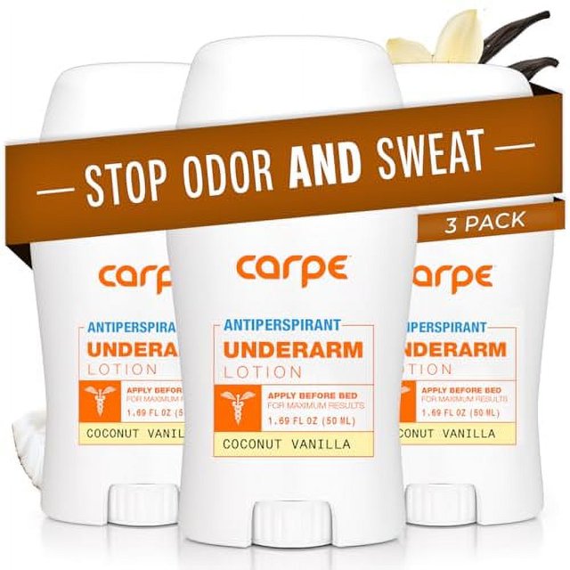 Carpe Underarm Antiperspirant and Deodorant, Clinical strength with