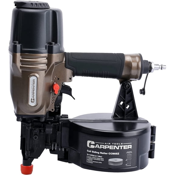Carpenter Air Tools CCN65Z 0 Degree 1-1/2 to 2-1/2 Pneumatic Coil Siding Nailer