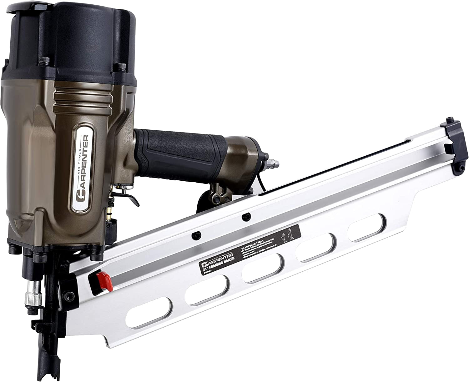 Carpenter Air Tools CFRN9021-B 21° Full Round Head Pneumatic Framing Nailer.