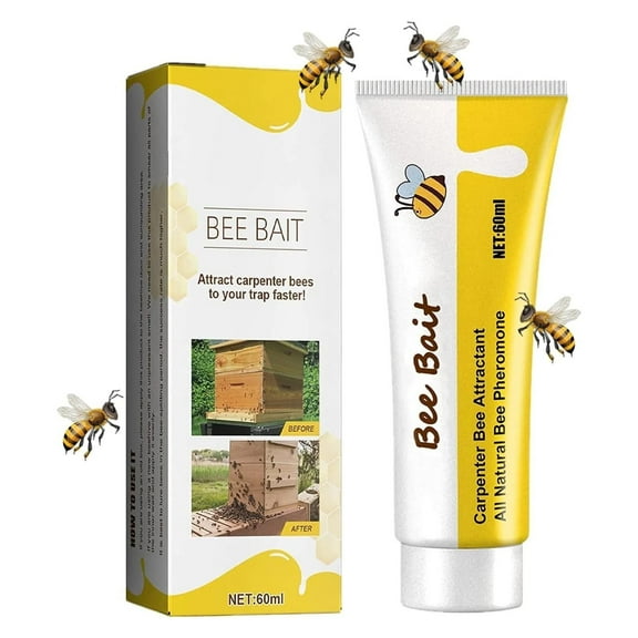 Carpenter Bee Trap Lure, 2oz Mason Bee Bait Lure Attractant for Mason Bee Hives (1pc)