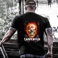 thumbnail image 1 of Carpenter Dad Shirt | Carpenter Shirt | Carpenter T-shirt | Carpenter Gift | Woodworking Shirt | Carpenter Hoodie | Skull Carpenter Shirt, 1 of 4